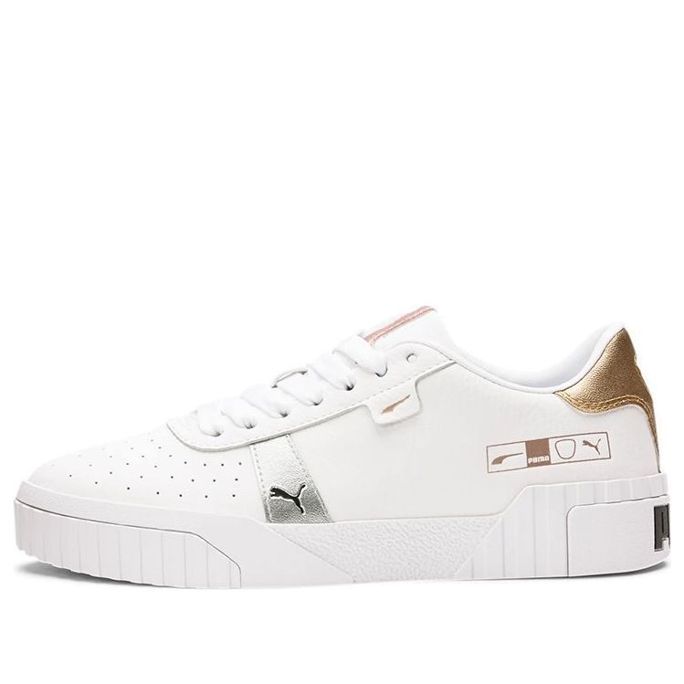 (WMNS) PUMA Cali Hacked Metallic 'White Gold' 373838-02