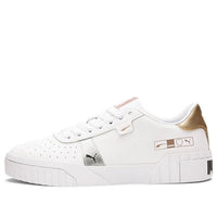 (WMNS) PUMA Cali Hacked Metallic 'White Gold' 373838-02