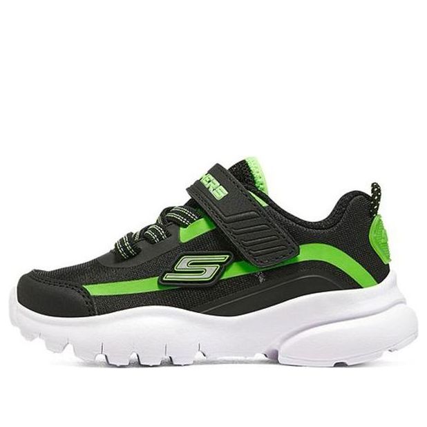 (PS) Skechers Razor Flex 'Black Solar Green' 403779N-BKLM