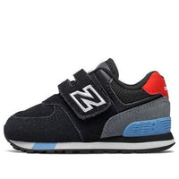 New Balance Hook and Loop 574 'Black Blue Red' IV574JHO