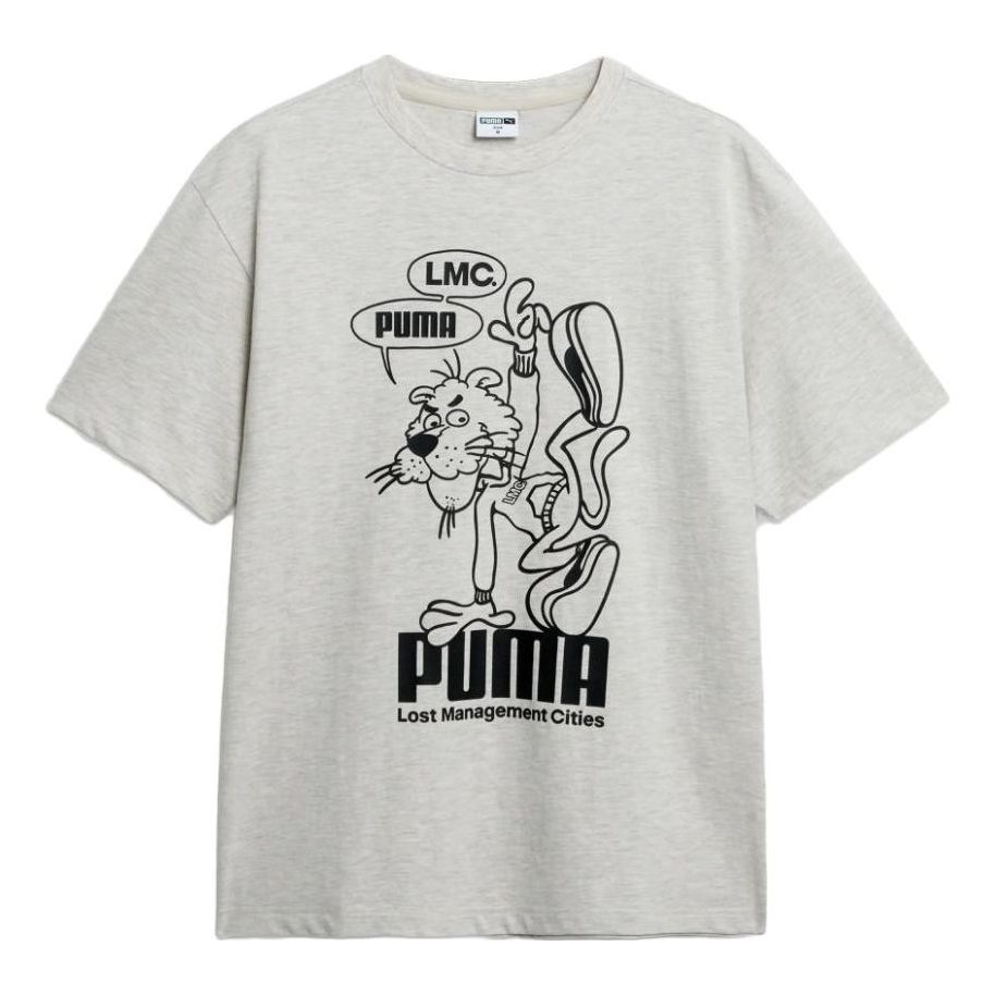 PUMA x LMC Graphic Tee 'Grey' 940067-02