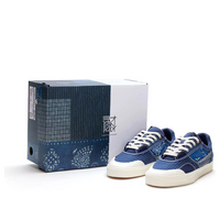 Li-Ning Wave Pro Low 50/50 'Blue White' AECS081-1