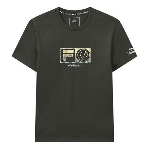 FILA x 31 PHILLIPLIM Crossover Short Sleeve Dark Green F11M026108F-DG