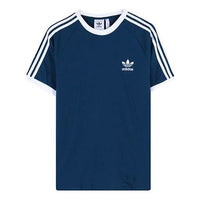 adidas originals Minimalistic Round Neck Sports Royal blue DV1564