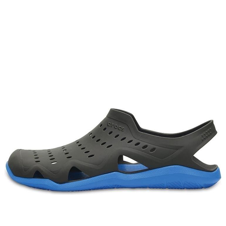 Crocs Swiftwater Wave Clogs 'Black Blue' 203963-08U