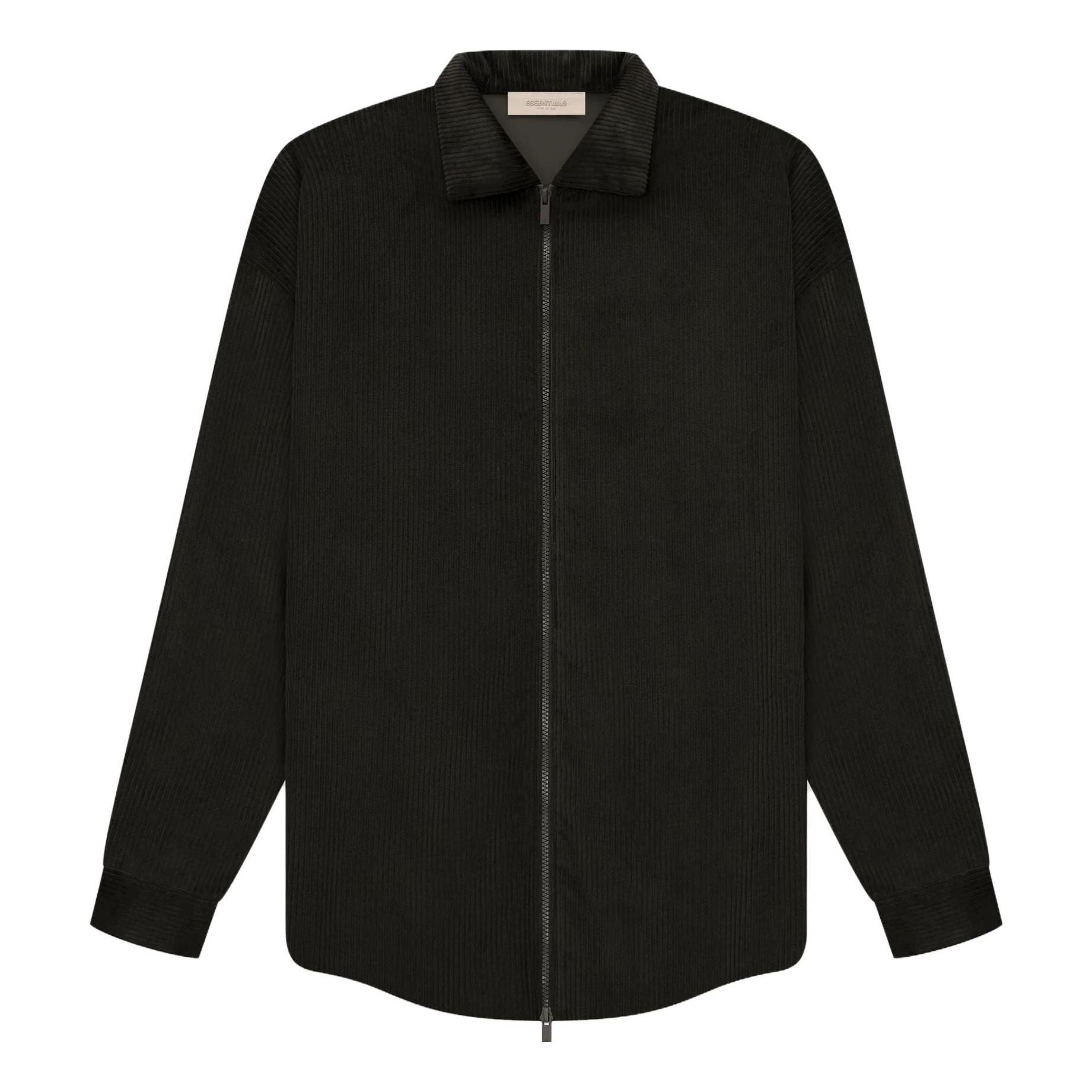 Fear of God Essentials SS23 Corduroy Jacket 'Off-Black' FOG-SS23-045