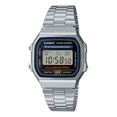 CASIO General YOUTH Japan / South Korea Fashion Silver Digital A168WA-1WDF