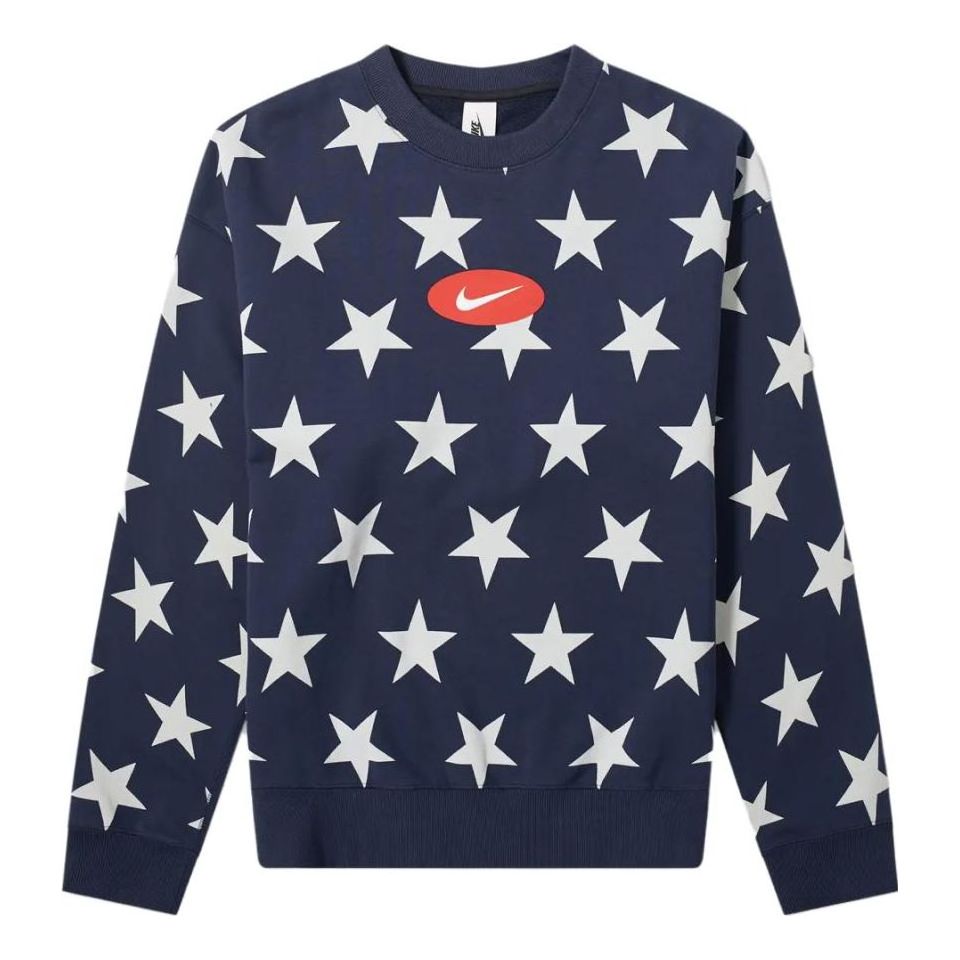 Nike Lab Collection Fleece Crew 'Obsidian White' CD8401-451
