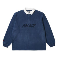 Palace Fw23 Polartec Rugby Polo Shirt 'Navy' P25ES064