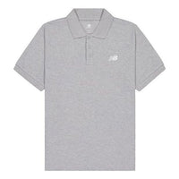New Balance Sport Essentials Polo Shirt Asia Sizing 'Grey' MT41503-AG
