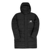 New Balance Athletics Long Puffer Jacket Asia Sizing 'Black' MJ03510-BK