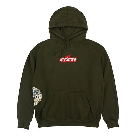 Travis Scott Cactus Jack CACTI Series Logo Alphabet Printing Unisex Green TC-82