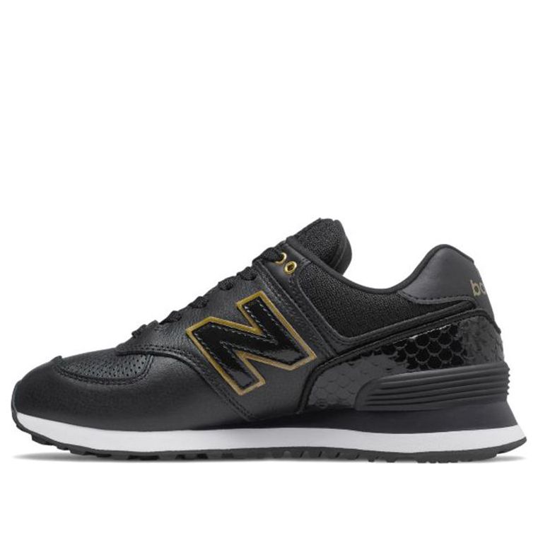 (WMNS) New Balance 574 Series Black/Yellow WL574LDF