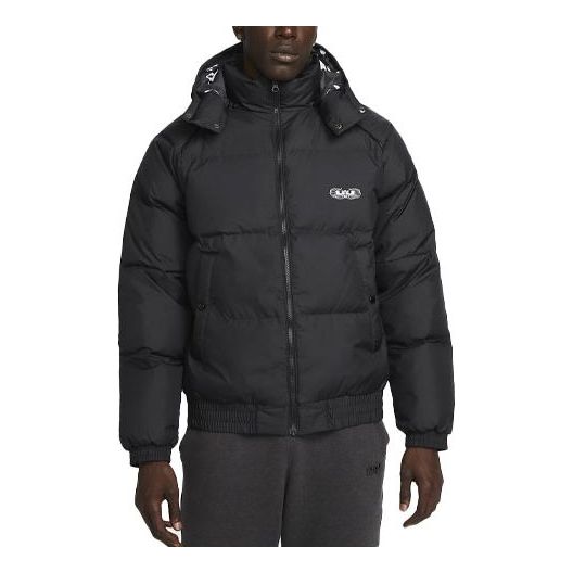Nike LeBron Down Basketball Jacket 'Black' DQ6140-010