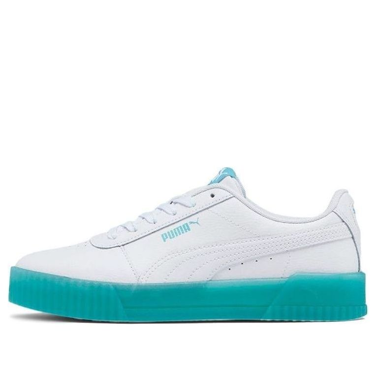 (WMNS) PUMA Carina Chrystal White/Green 373776-01