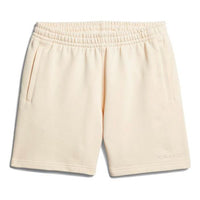 adidas originals x Crossover Solid Color Loose Sports Shorts Couple Style Creamy White GH4398