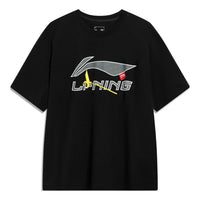 Li-Ning Essential Logo T-shirt 'Black' AHST757-1