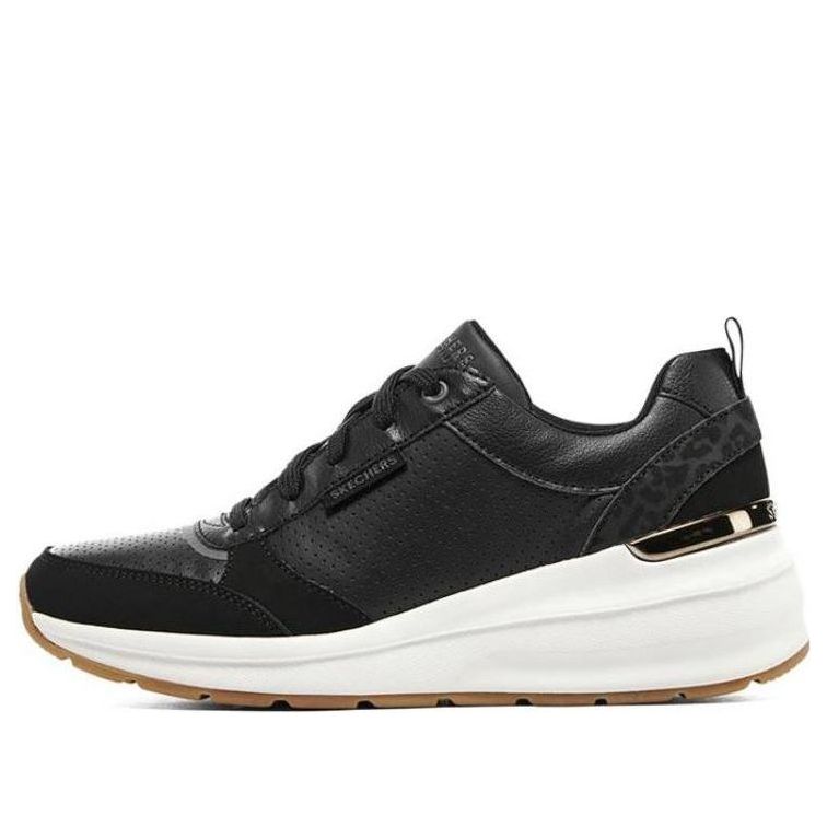 (WMNS) Skechers Billion 'Black' 155616-BLK