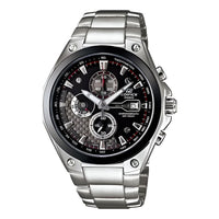 Men's CASIO Edifice Series Quartz Movement Watch Stainless Steel Strap 100 Meter Waterproof Mens EF-564D-1AV