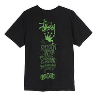 Stussy Kingston Tee Crown Short Sleeve Unisex Black 1904440-BLACK
