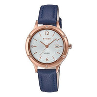 CASIO SHEEN Sapphire Crystal Quartz Waterproof Dark Blue Analog SHE-4533PGL-7BUPR