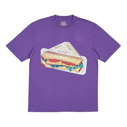 PALACE Plow Mans T-Shirt Purple Unisex PAL-SS18-068