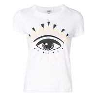 KENZO White Eye Printing Short Sleeve F952TS733-4YD-01