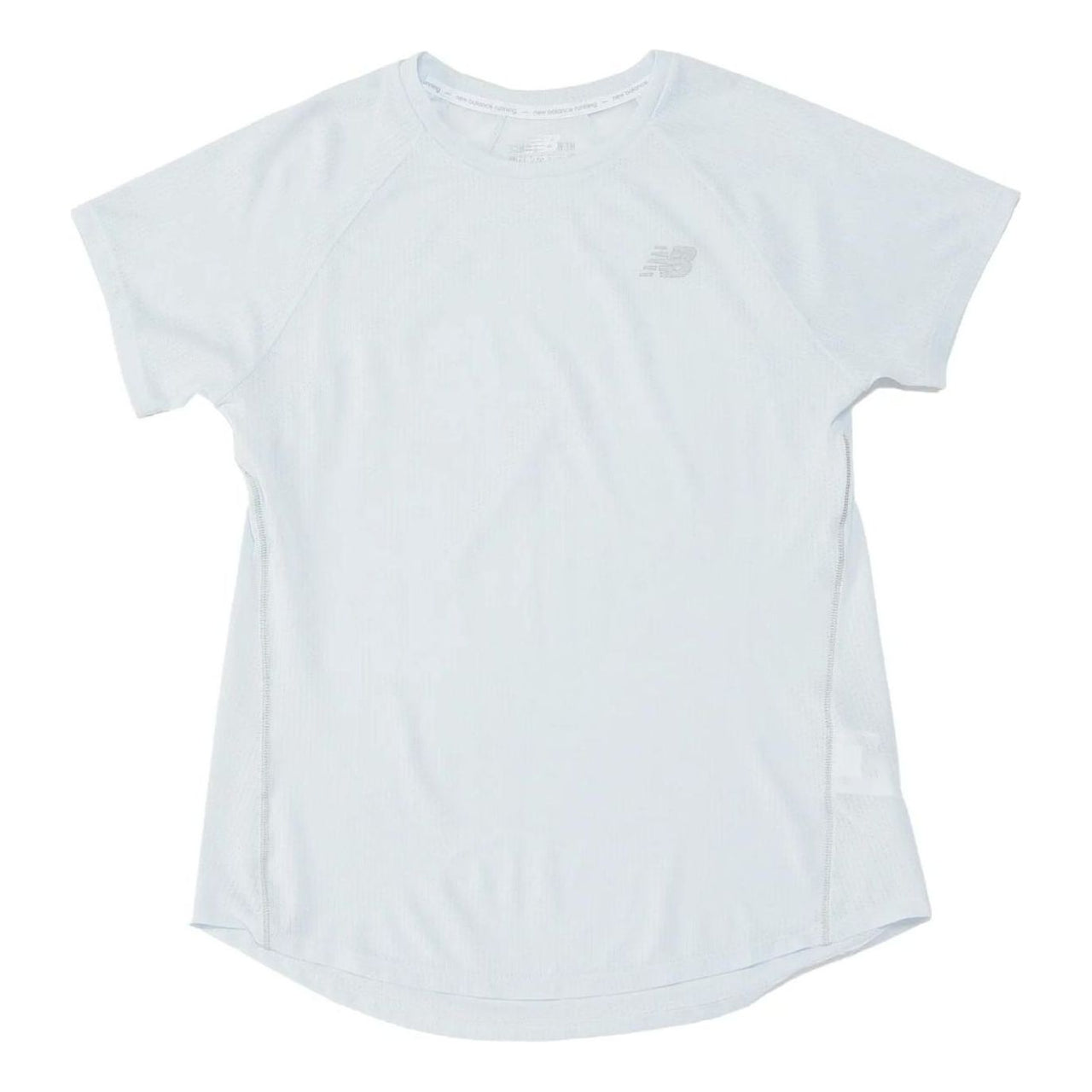 (WMNS) New Balance Impact Run T-Shirt Asia Sizing 'Ice Blue Heather' WT21262-IBH