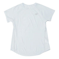 (WMNS) New Balance Impact Run T-Shirt Asia Sizing 'Ice Blue Heather' WT21262-IBH