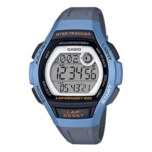 CASIO Retro Stylish Simplicity Classic Waterproof Shockproof Sports Gray Blue Watch GrayBlue Digital LWS-2000H-2AJH