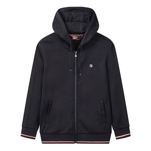 FILA Knit Sports Hooded Jacket Blue F11M041502F-NV