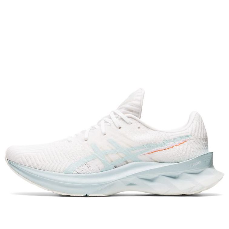 (WMNS) ASICS Novablast 'Pixel Noise - White Aqua Angel' 1012B006-100