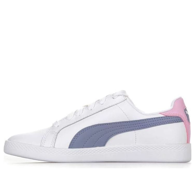 (WMNS) PUMA Smash Casual Sneakers White/Blue 360780-06