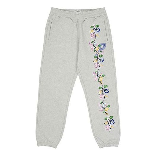 Palace FW21 Flower Stitch Joggers 'Grey' P21CS150