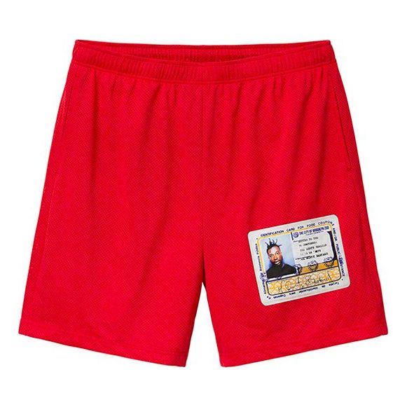 Supreme SS19 OlDirty Bastard Short ODB Soccer/Football Shorts Unisex Red SUP-SS19-10338