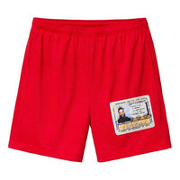 Supreme SS19 OlDirty Bastard Short ODB Soccer/Football Shorts Unisex Red SUP-SS19-10338