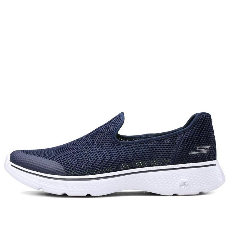Skechers Go Walk 4 Slip-on Shoes Dark-Blue 54158-NVY