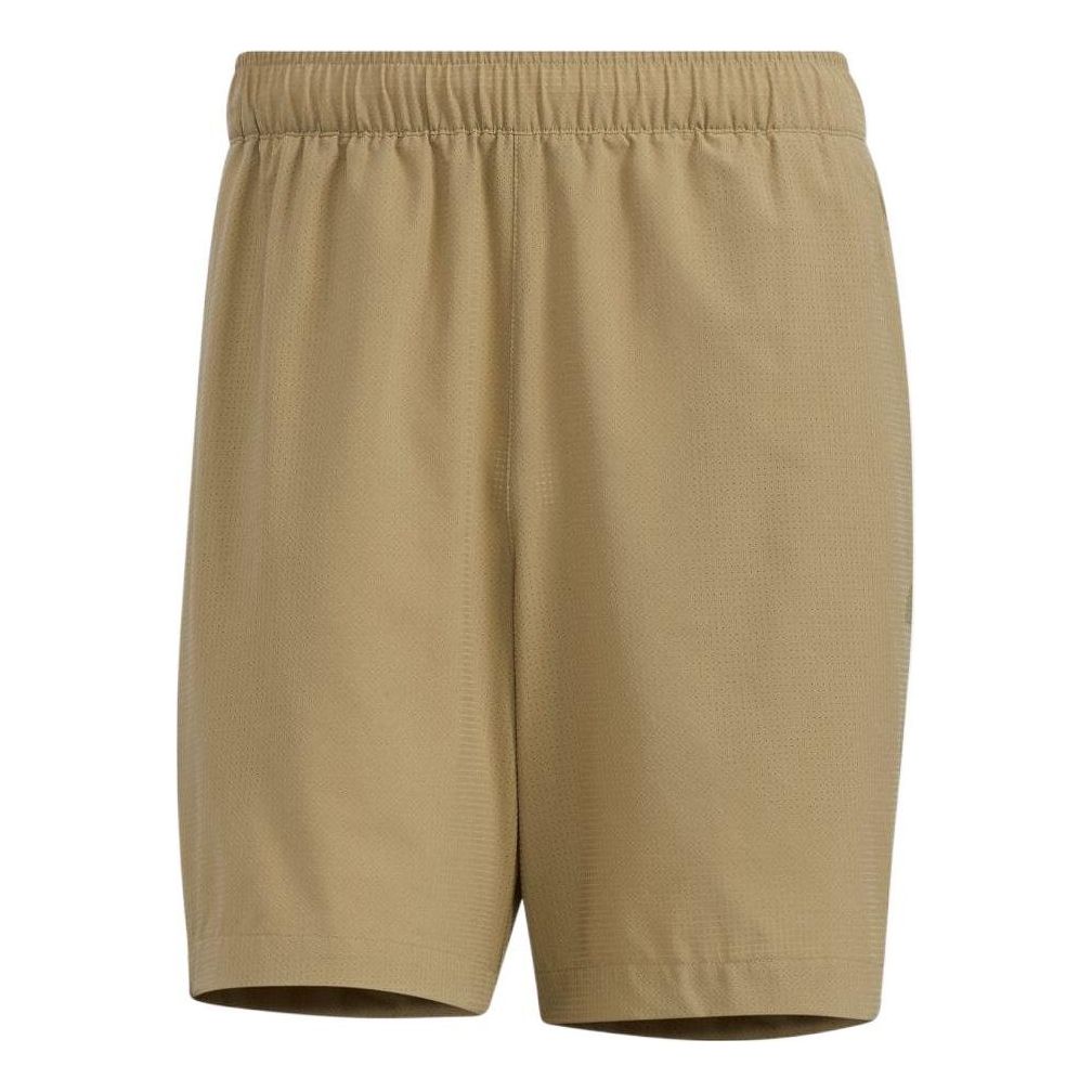 adidas Solid Color Straight Casual Shorts Japanese Version Men's Olive HD0025