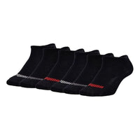 PUMA Logo Lingerie Socks 'Black Red White Grey' 907131-02