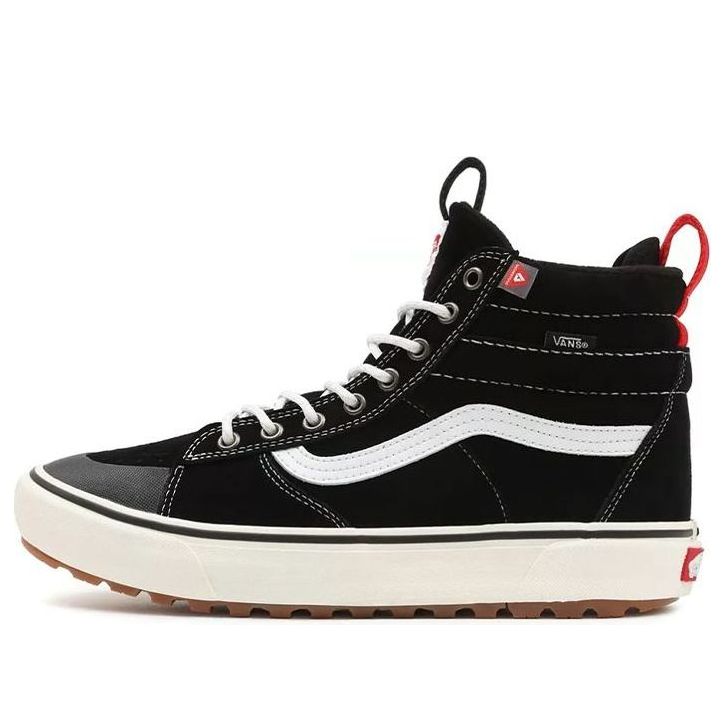 Vans Unisex SK8-HI Mte-2 Sneakers Black/White/Red VN0A5HZZ6BT