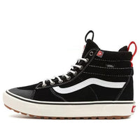 Vans Unisex SK8-HI Mte-2 Sneakers Black/White/Red VN0A5HZZ6BT