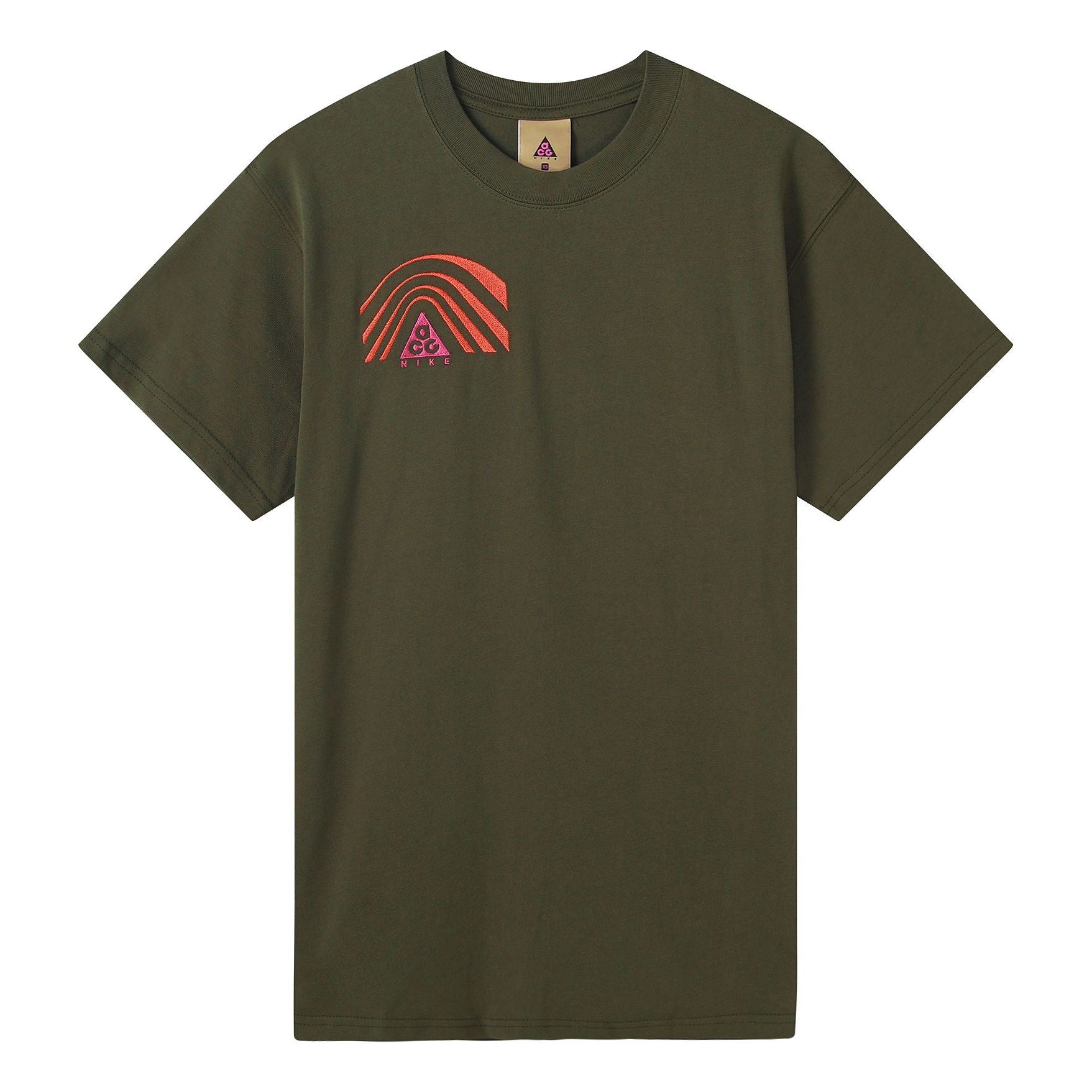 Nike ACG Series Round Neck Sports Short Sleeve Green Army green CT4169-325