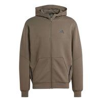 adidas Designed for Training Full-Zip Track Jacket Asia Sizing 'Green' IY1133
