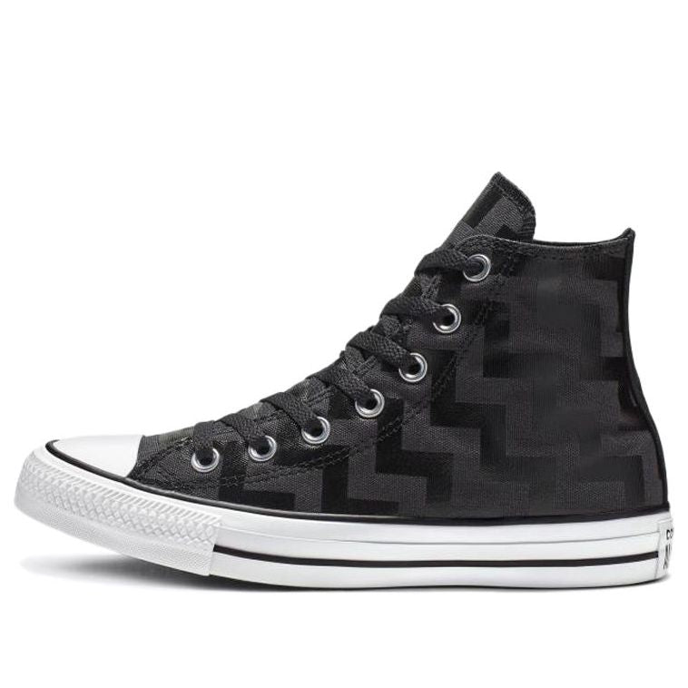 (WMNS) Converse Chuck Taylor All Star Wave Pattern Black 565212F