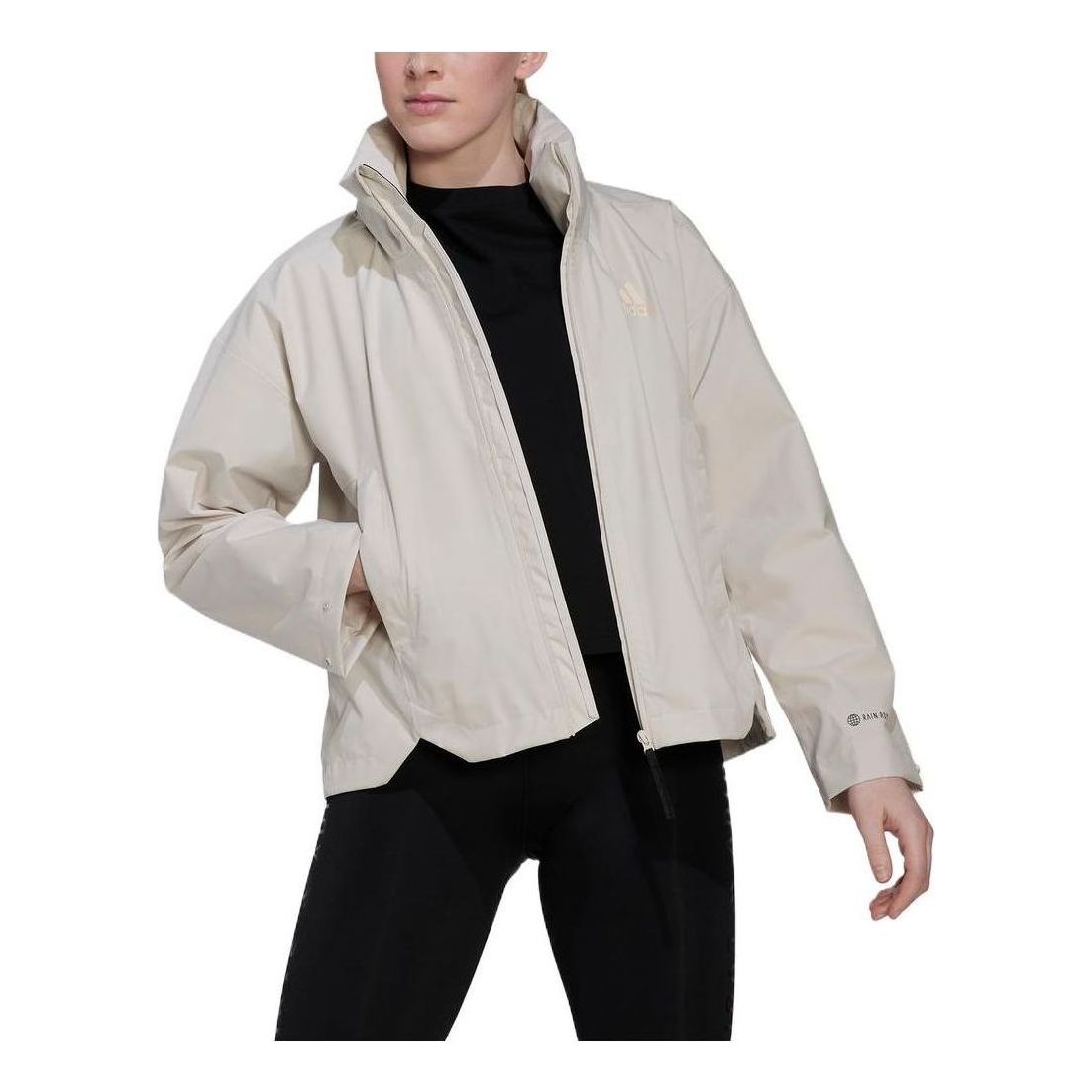 (WMNS) adidas Technical Terrex Traveer Rain.Rdy Jacket Asia Sizing 'White' HG6018