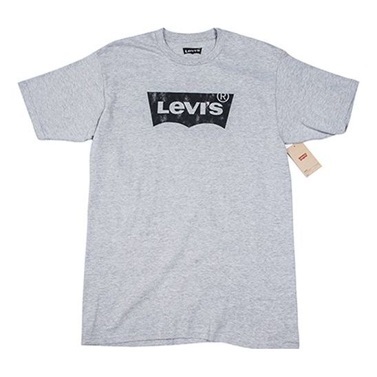 Men's Levis Pure Cotton Short Sleeve Gray 3LMST302CC-GREY