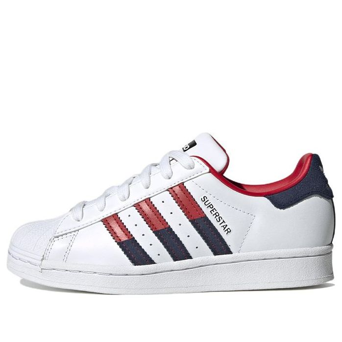 (GS) adidas Superstar J 'Color-Pop Stripes' HQ8728