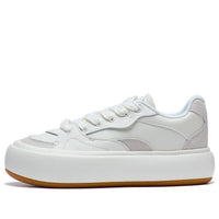 (WMNS) Li-Ning Puff Platform 'White Gum' AZGT026-1