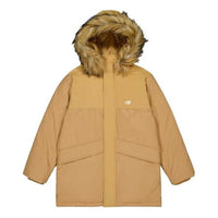 New Balance Warm Long Parka Jacket Asia Sizing 'Tan' AMJ33330-DLC