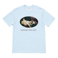 Supreme SS19 Leda And The Swan Tee LighrBlue SUP-SS19-381